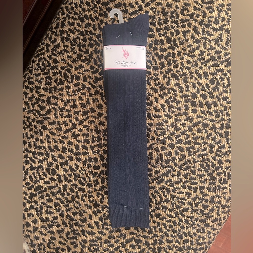 Navy Uniform Socks